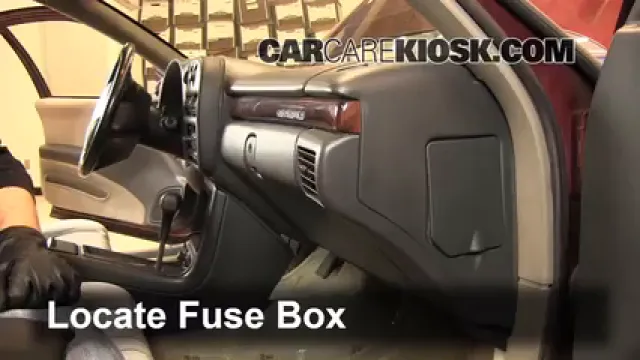 1999 Chevrolet Monte Carlo Z34 3.8L V6 Fuse (Interior) Check